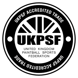 UKPSF Black & White Circle Badge